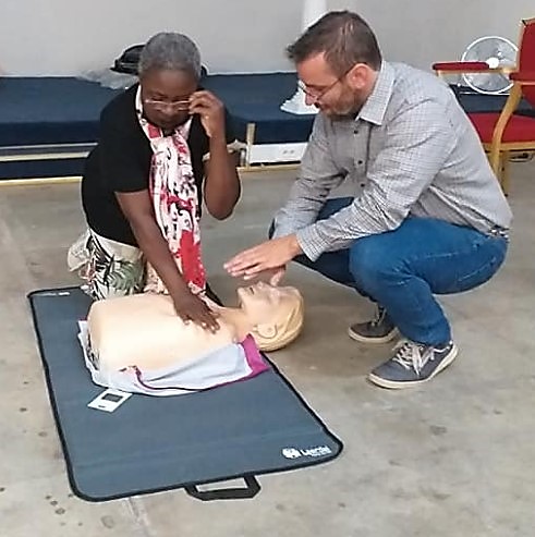 picture first-aid workshop